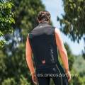 Gilet de núcleo de los hombres livianos en ciclismo